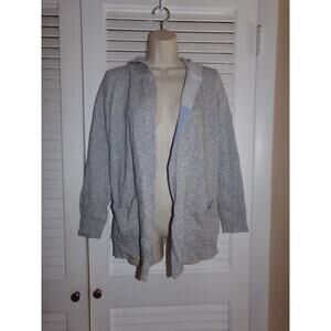 Benedetta B‎ wool/cashmere & other blend gray hooded sweater S  Luxury